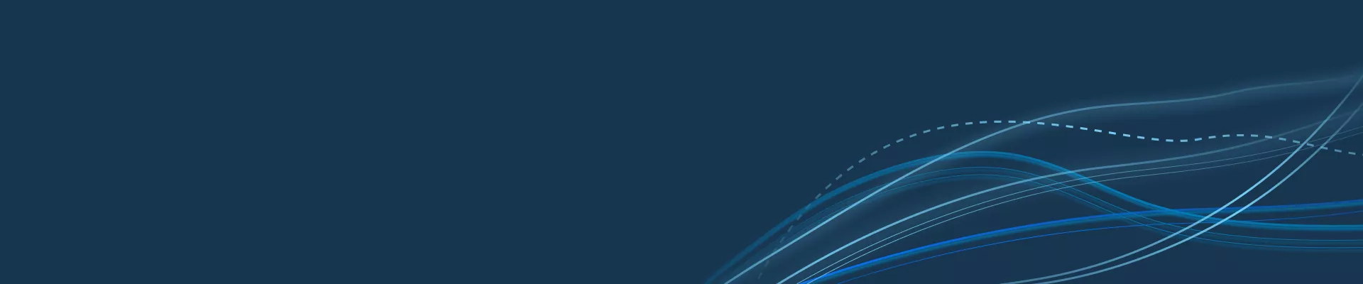 Navy background with blue wavy lines overlapping